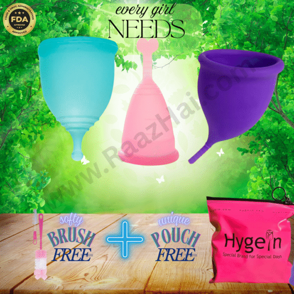 Menstrual Cup 3 piece